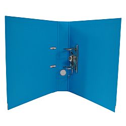 biblioraft-a4-plastifiat-pp-pp-margine-metalica-50-mm-optima-premium-albastru-deschis